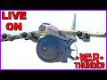 ESSE É A MAIOR BOMBA DO JOGO! CAS AO VIVO COM O TU-95 NO WAR THUNDER💀🔥