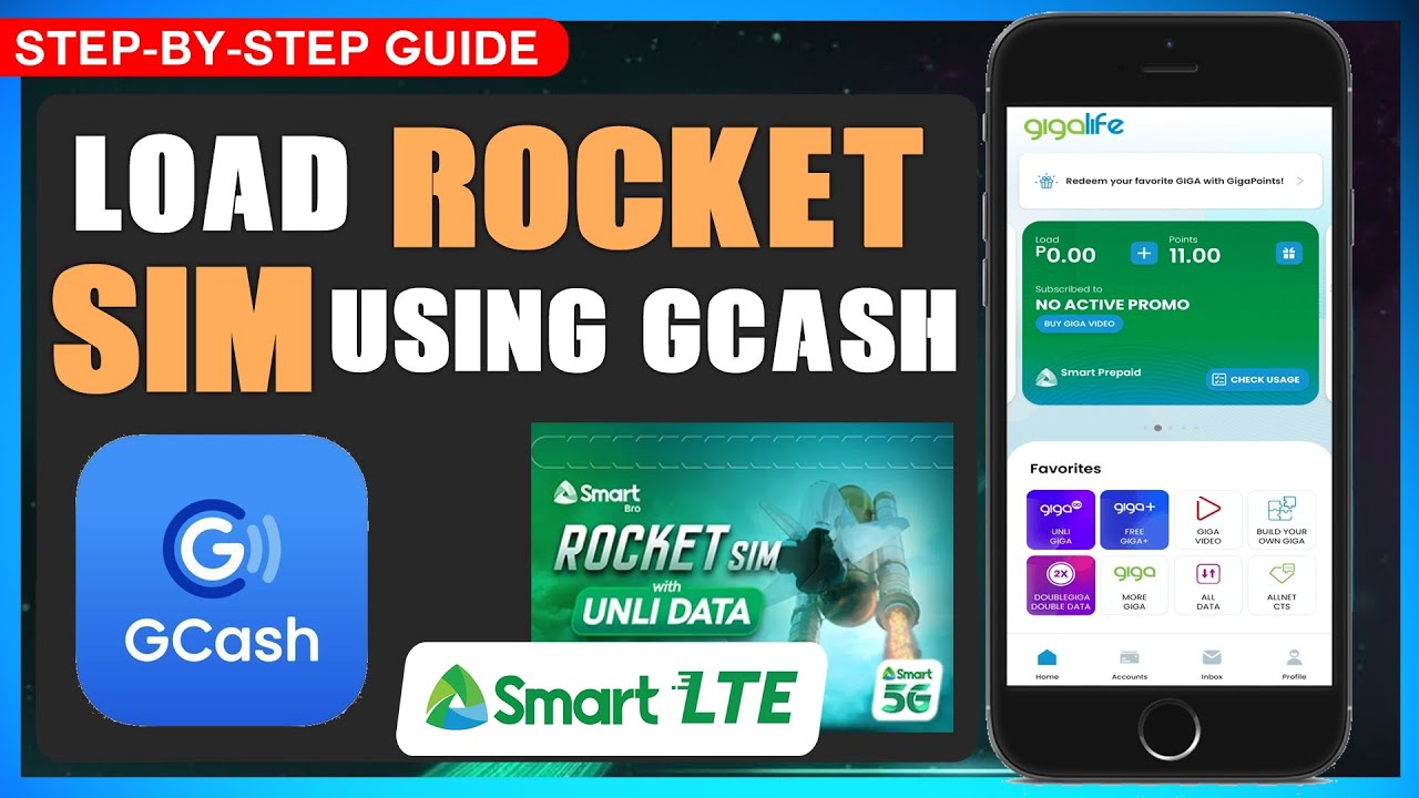 HOW TO LOAD SMART ROCKET SIM THRU GCASH UNLI DATA FOR 30 DAYS YouTube how-to-load-smart-rocket-sim-thru-gcash-unli-data-for-30-days-youtube