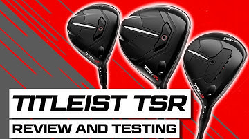 NEW Titleist TSR Fairway Woods Testing and Review