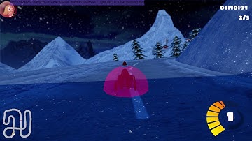 SuperTuxKart 0.9.2 Northern Resort reverse