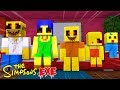 HELLO NEIGHBOUR CREATES SIMPSONS.EXE| Minecraft Little Kelly