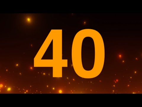40 Seconds Countdown Timer With Sound Effects | Soothing Lovers