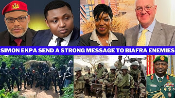A Must Watch! Simon Ekpa Send Strong Message To All Biafra Enemies And Saboteurs