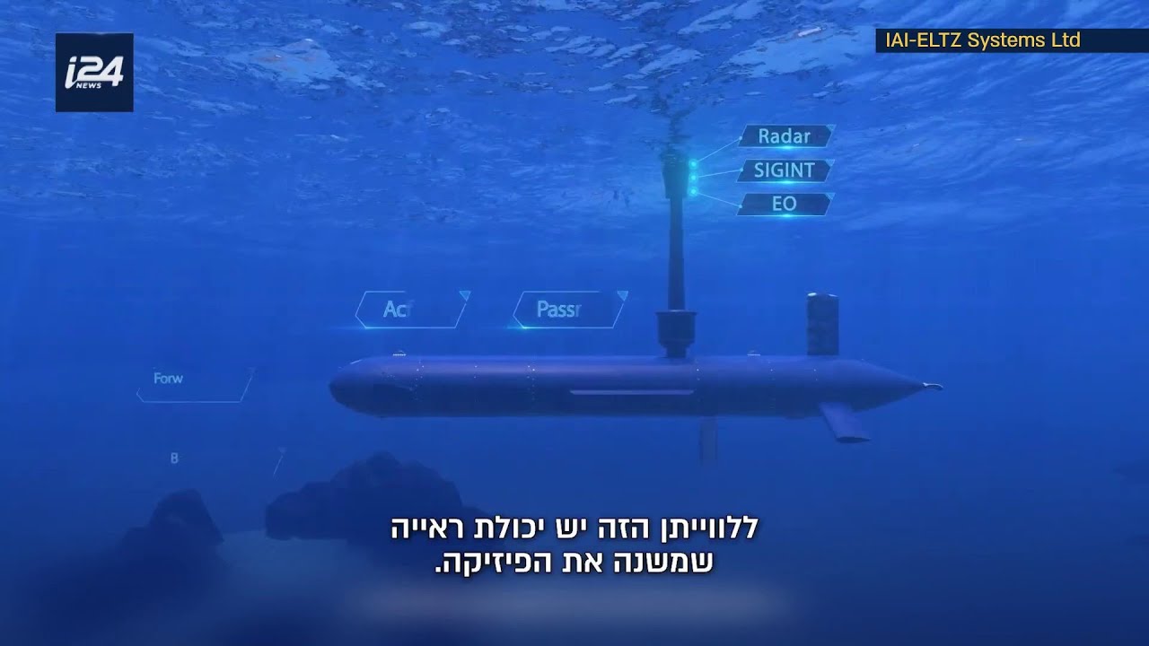 המהפכה השקטה בים: הצוללת הישראלית האוטונומית שמשנה את חוקי המלחמה | מיוחד לסופ