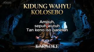 KARAOKE Kidung Wahyu Kolosebo - Cover Rock