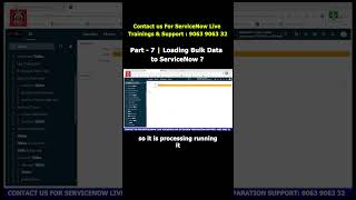 Part - 7 | Loading Bulk Data to ServiceNow