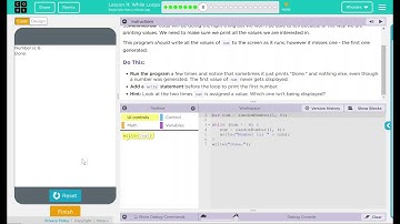 Unit 5 - Lesson 11 #8: Printing Before The Loop Starts