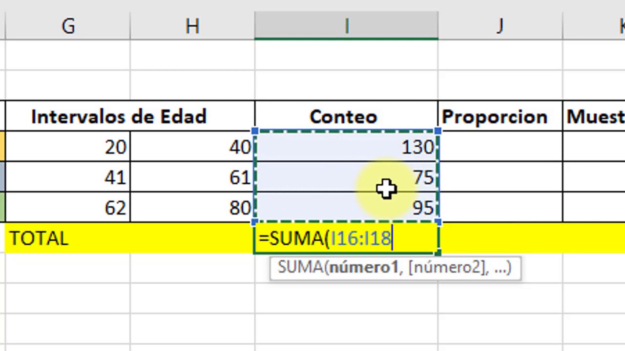 Muestreo estratificado en Excel | Tutorial