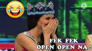 Buka -Bukaan Open fek fek Miss World 2013 Guesting in Indonesia