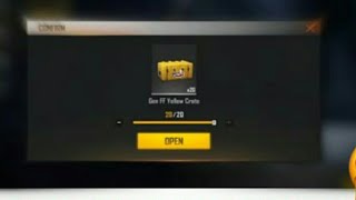 Download Lagu GEN FF YELLOW CRATE AND GUN CRATE OPENING MP3