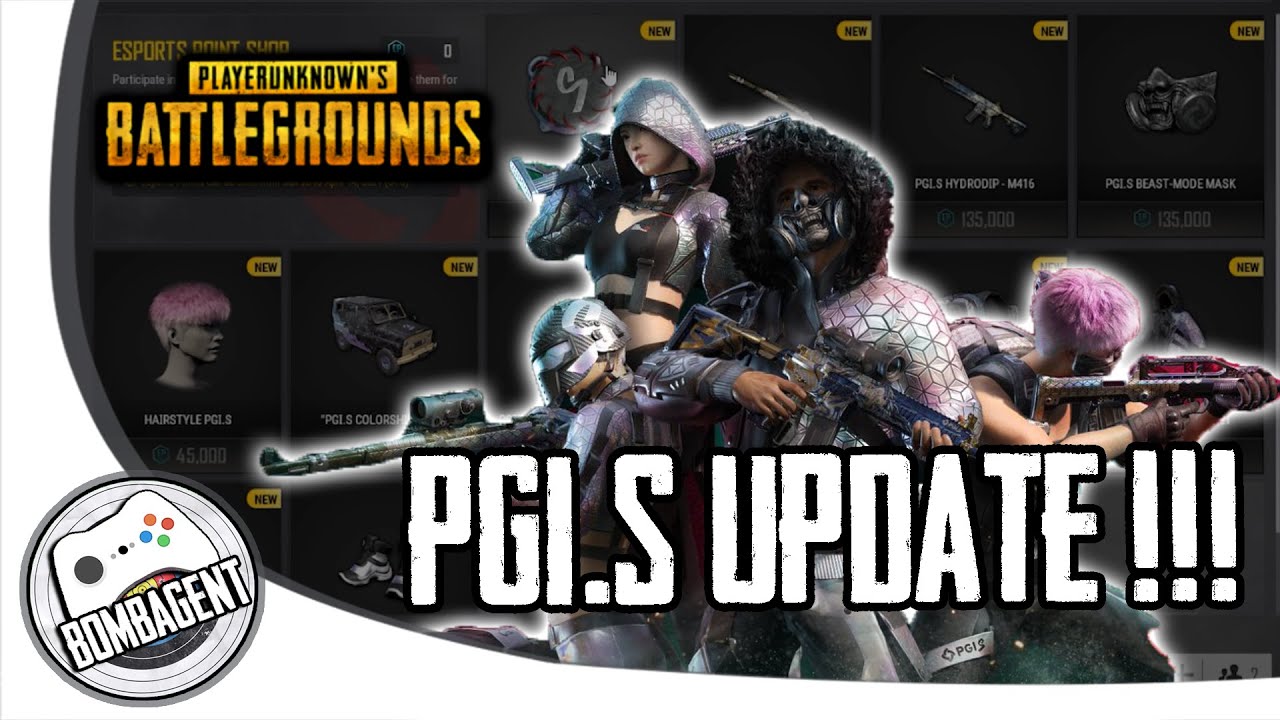 PUBG PGI S SKINS UPDATE | SEASON 10 | PUBG Esports Tabs 2021
