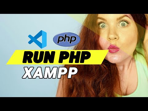 how to run php in visual studio code with xampp