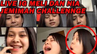 Live IG Meli dan Nia Lida 2020//Jemimah Challange