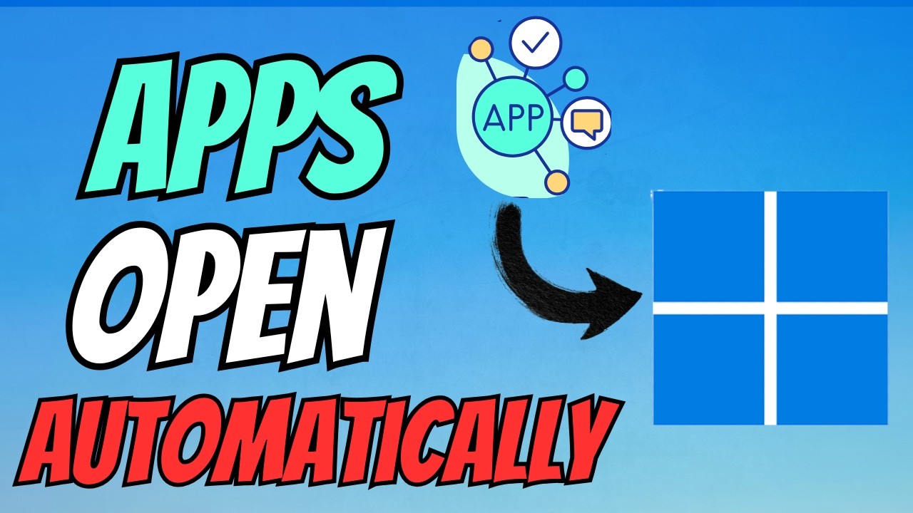 How to Stop Apps Opening Automatically on PC | Disable Startup Apps ...