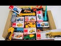 トミカ『建設車両（工事車両）』のミニカーを箱に戻します。働く車 Return the Tomica "construction vehicle" minicar to the box. workcar