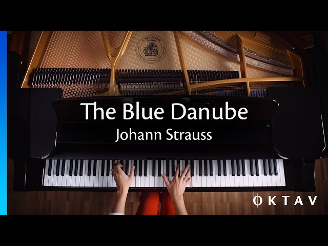 The Blue Danube Waltz (An der schönen blauen Donau) - Piano