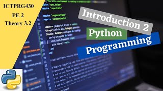 Intro. to Python programming course - P.E.2 - Theory 3.2