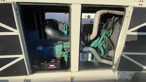 Volvo 250kVA silent generator for sale at WWW.PTGEN.COM