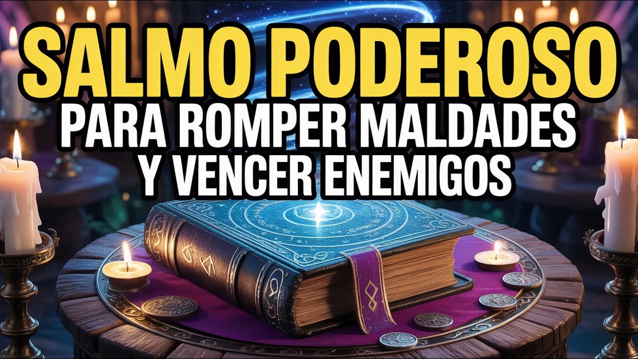 🔔 Salmo MILAGROSO para EXPULSAR 7 MALDADES y 3 ENEMIGOS: ¡UNCIÓN DIVINA y RESTAURACIÓN PODEROSA!✝️