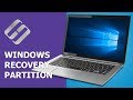 How to create a recovery partition for a computer or laptop with windows 10 8 or 7 