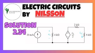 2.34: Currents, Voltages, Power in Dependent Source | Step-by-Step Circuit Analysis by Nisson Riedel