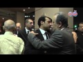 أشرف زكي يقدم العزاء لإيهاب