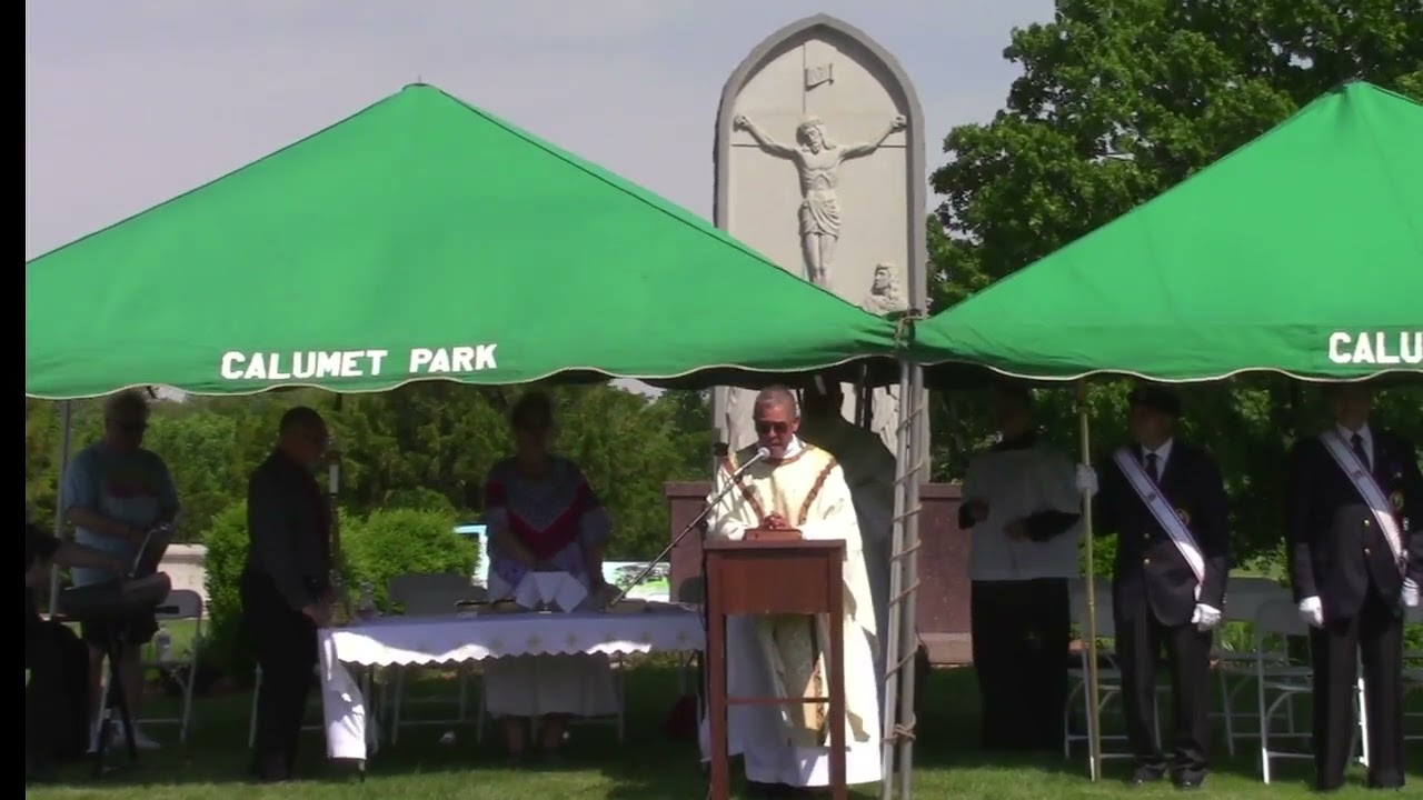 Calumet Park Cemetery Memorial Day May 30, 2022 YouTube