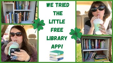 We Tried The Little Free Library App! || Easy, Free App || St. Patrick