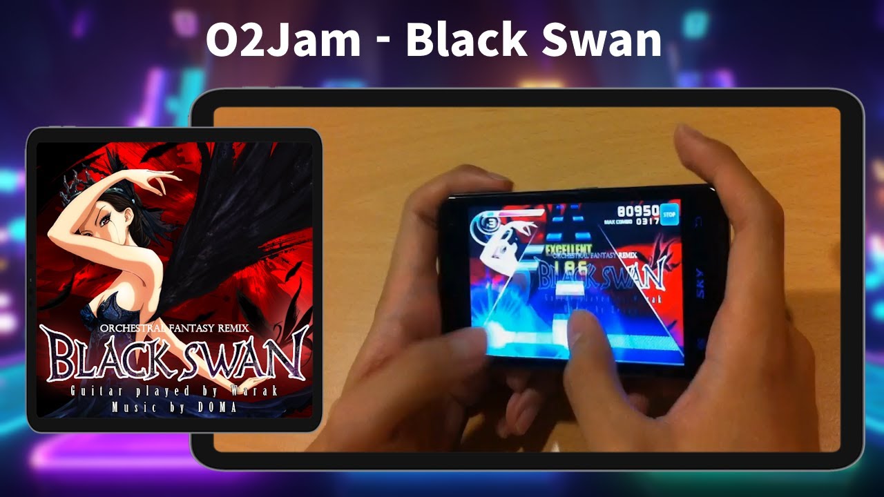 [추억의 오투잼] 오투잼 아날로그 - Black Swan  플레이 영상 | 리듬게임