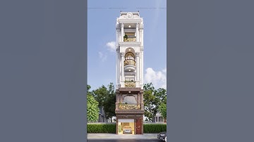 Mẫu nhà ống 5 tầng đẹp 🏠 HOÀN TOÀN KHÁC BIỆT | DT 4,5x18m