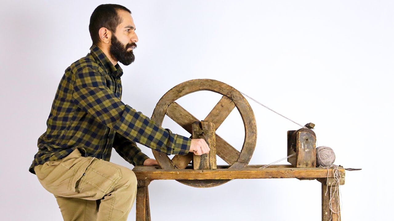 Реставрация Старинной Прялки 19-го ВЕКА!