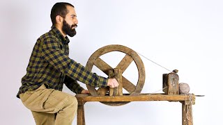 Restoration Antique Spinning Wheel