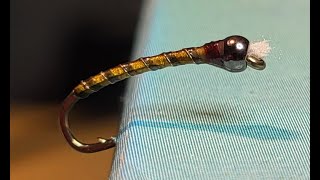 Olive & Brown Chironomid Pupa