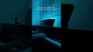 Around the world or my head &amp; my heart? #avamax #myheadandmyheart #atc #aroundtheworld #piano