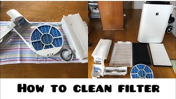 SHARP | Air purifier | Humidifier |Plasmacluster Cleaning Filter