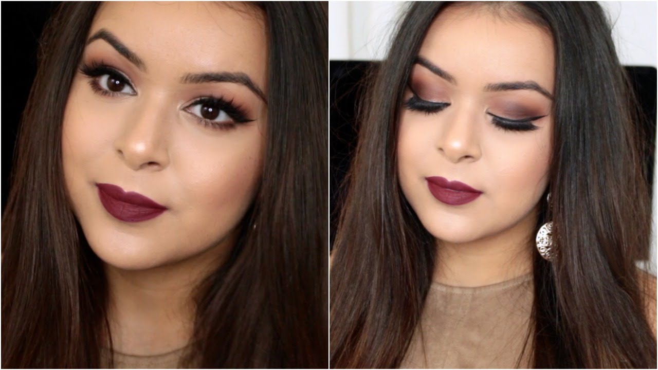 Romantic Sultry Date Night Party Makeup Tutorial Soft Smokey