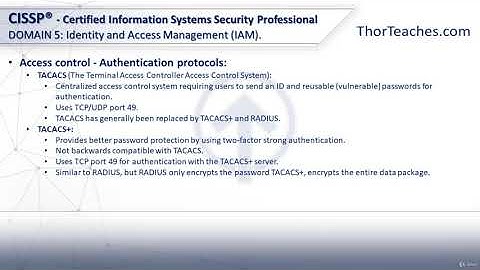 10  Authentication protocols