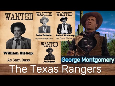The Texas Rangers 1951 Western With George Montgomery Gale Storm Noah Beery Jr William Bishop 