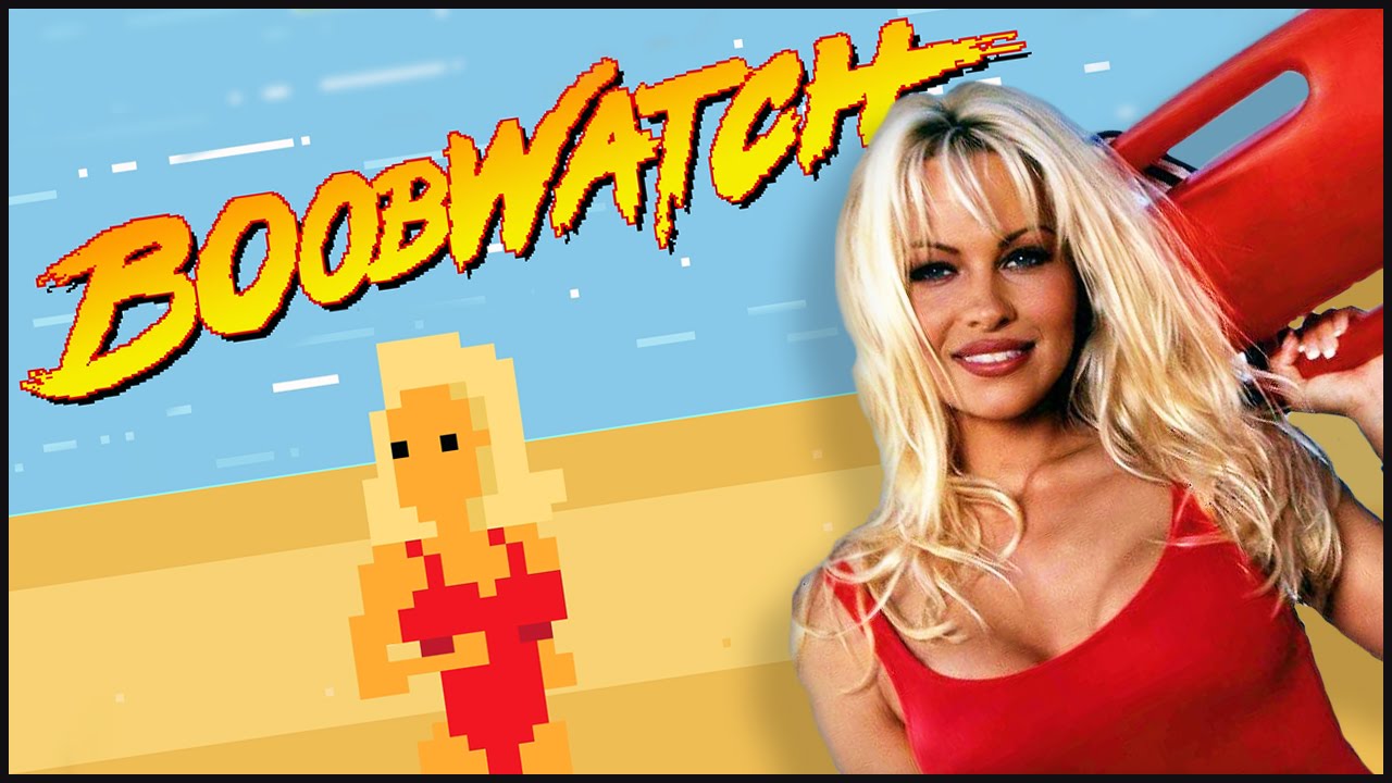 Boobwatch Gameplay | Pamela Anderson Simulator | Let's Play Boobwatch -  YouTube