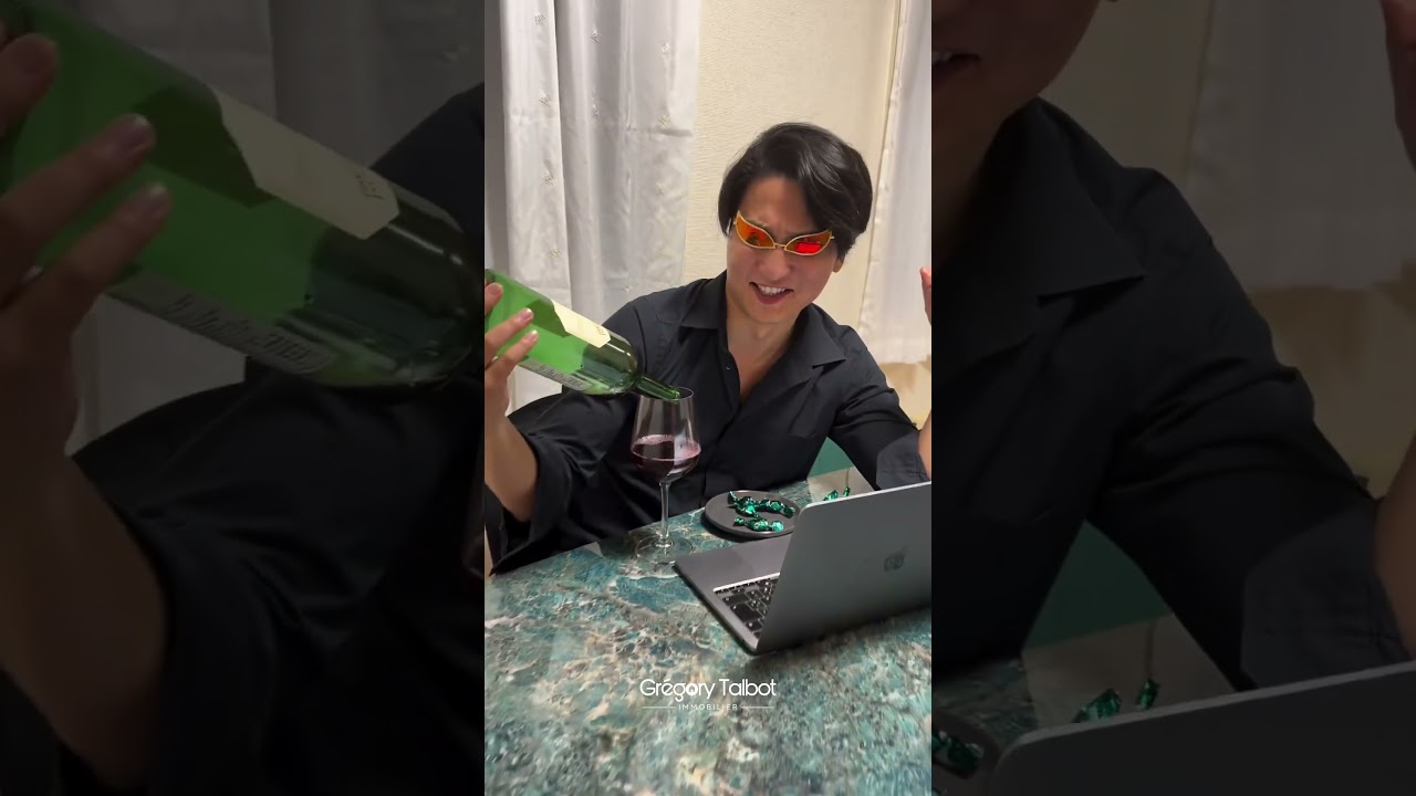 Some wine ? No i’m ok ! 