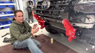 Install video Offroad Animal bull bar on Toyota Fortuner