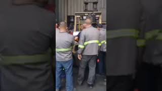 #treinamento para #operadores de #empilhadeiras.