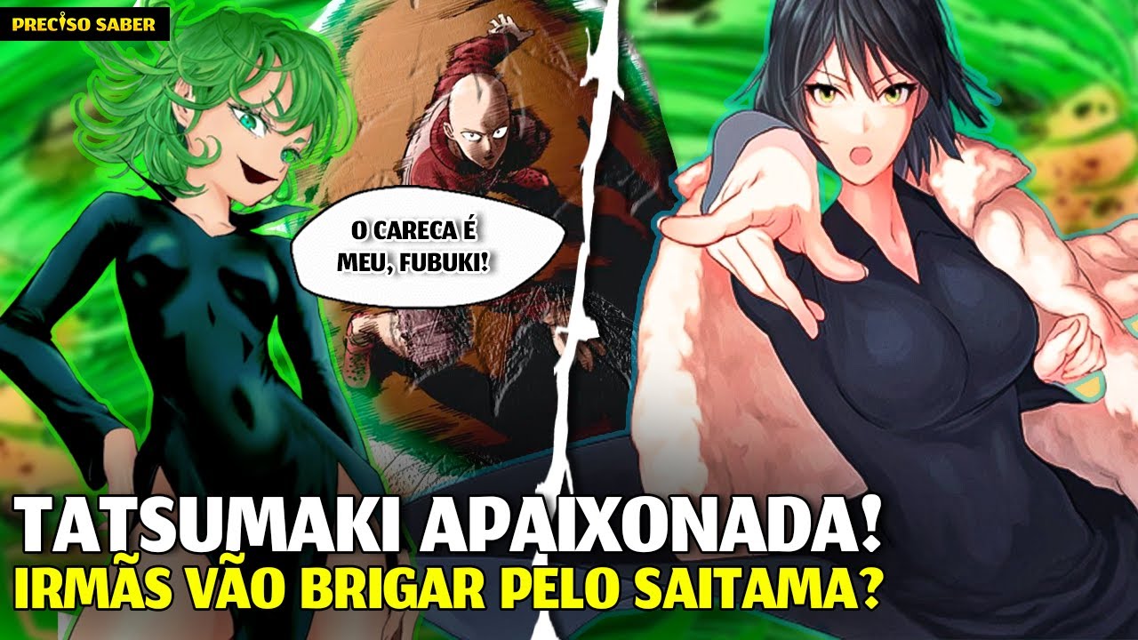 One Punch Man: Saitama sonroja a Tatsumaki y Fubuki es bateada