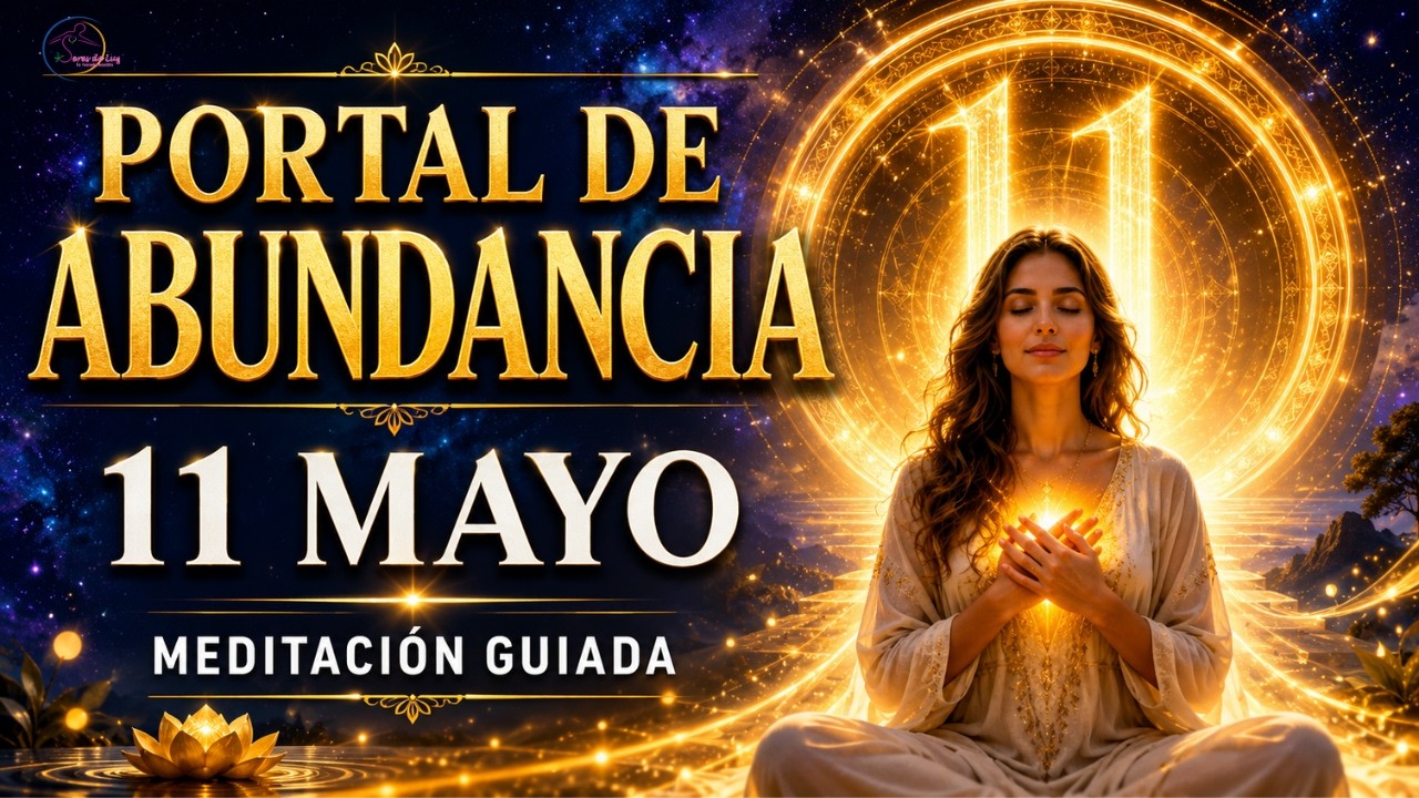 🧘‍♀️ MEDITACIÓN PORTAL DE ABUNDANCIA 11 MAYO 🌀Abre Caminos de ...