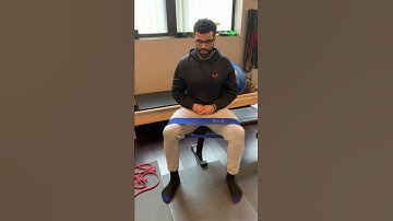 Banded Seated Hip External Rotation