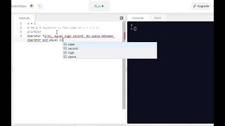 Python Week 2 Video Lesson