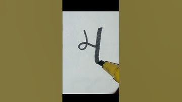 vintage font number in calligraphy l Stylish number l #counting #numbers #vintage font counting