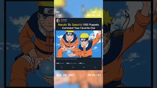 Naruto Vs Sasori's 1000 Puppets☠🔥#naruto #anime #animeedit #animeshorts #narutoshippuden