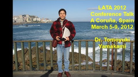 Quantum Finite Automata with Advice - LATA 2012 Conference Talk - A Coruña, Spain