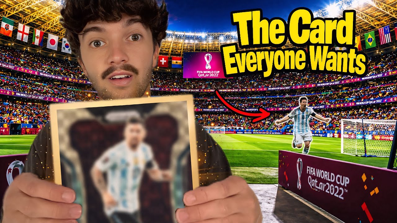 Searching For The RAREST World Cup Card!...
